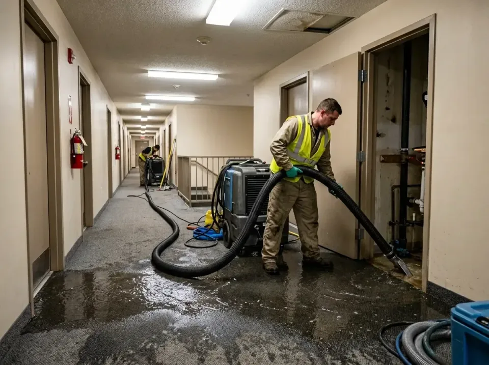 multi-unit-apartment-hallway-f-005 — frequently asked questions, Emergency Burst Pipe Water Extraction & Removal in El Paso…